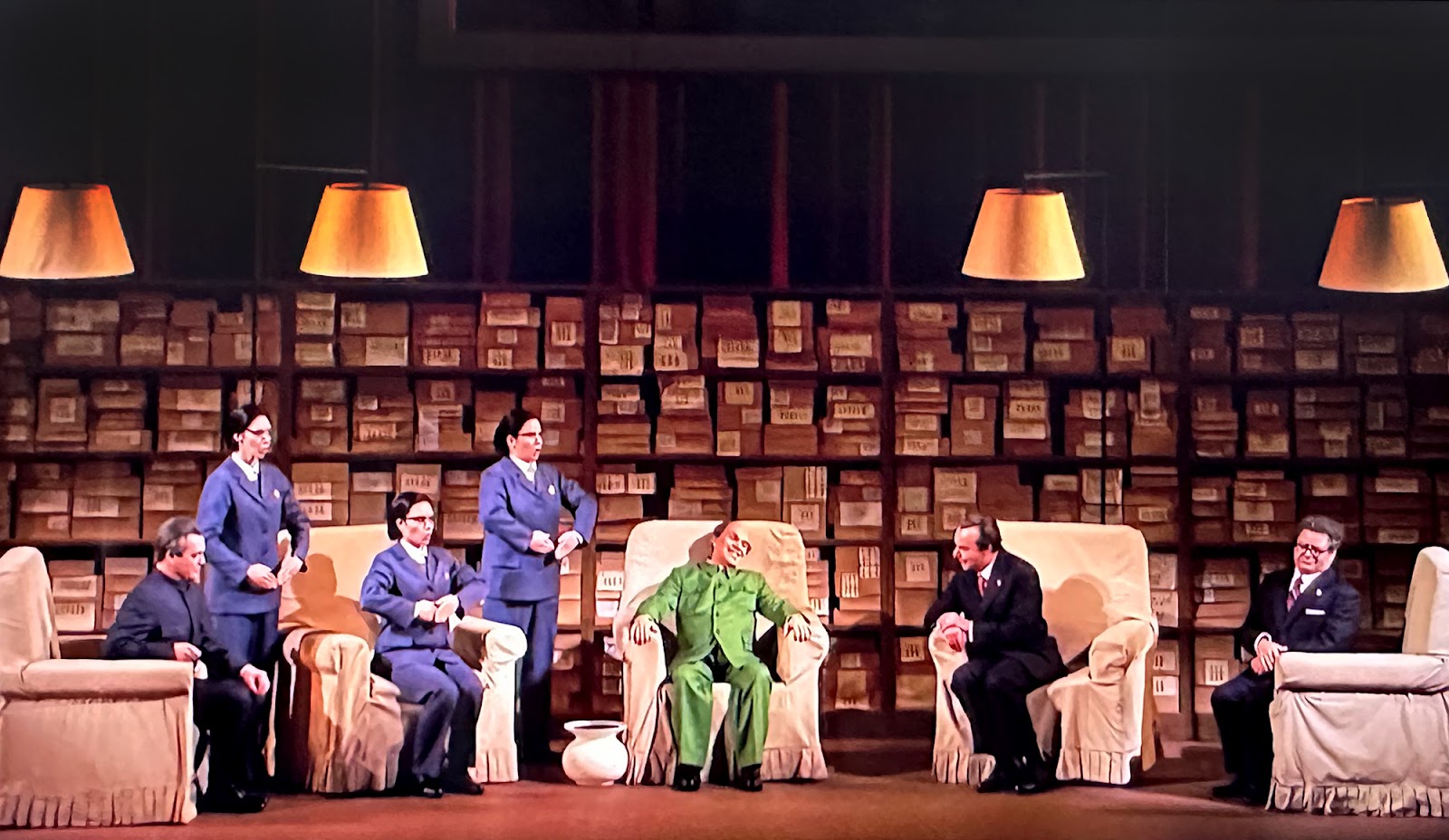 Jona Adams' opera 'Nixon In China' - The Metropolitan Opera, 2011