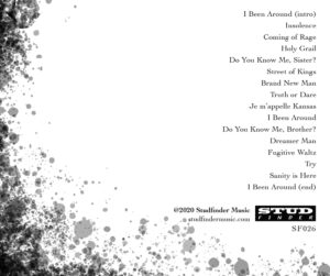 CD release of I Been Around by S.Fairbank - back cover